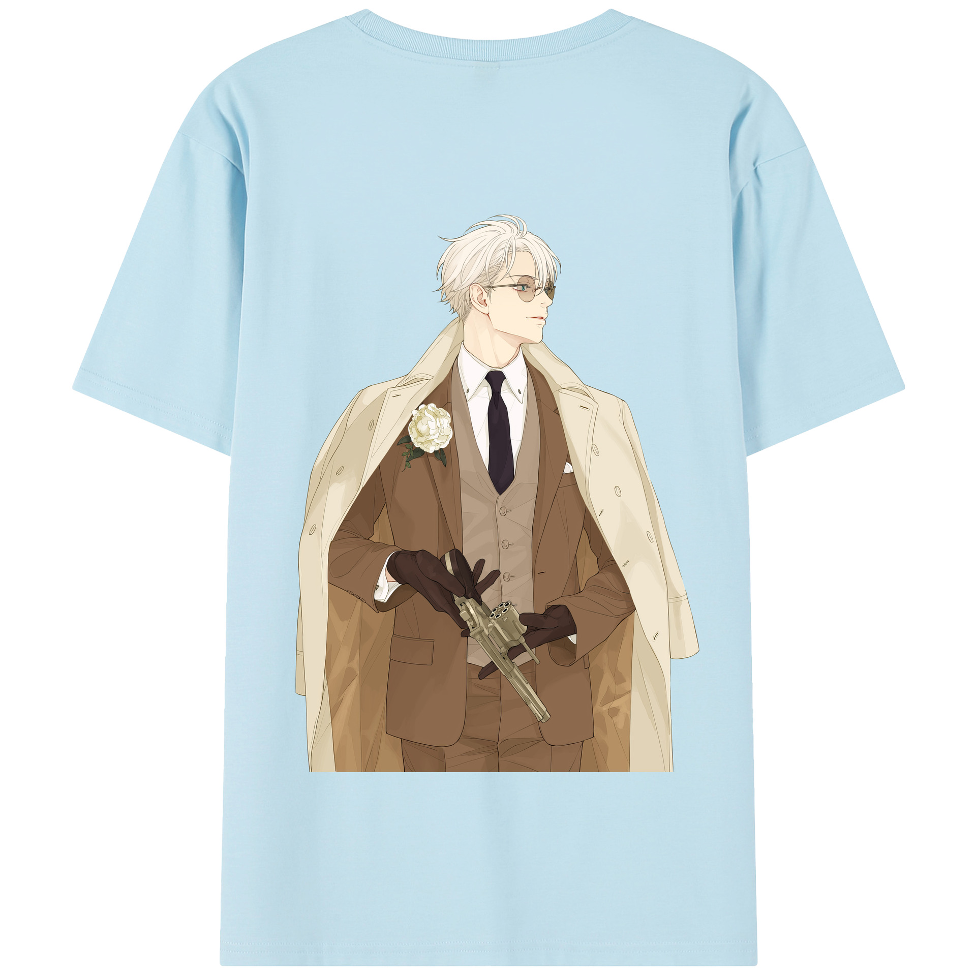 （画像用） 呪術廻戦 Jujutsu Kaisen 綿100％半袖Tシャツ（背面プリント）